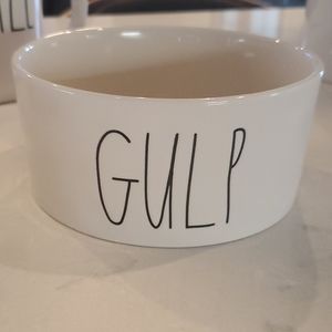 Rae Dunn pet water dish